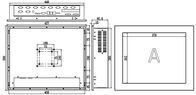 19&quot; Prateleira superior Industrial Touch PC Computador I3 I5 I7 U Série CPU placa-mãe