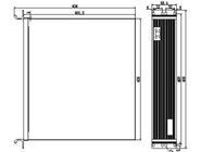 2U IPC 19&quot; Rackmount Industrial PC 7 ou 4 slots de expansão 1T Disco rígido mecânico