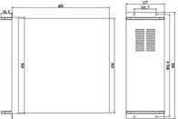 3.3G Hz 4U IPC Industrial Rackmount PC Intel I3 2120 4G DDR3 Memória