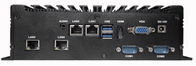 Embedded Fanless Box PC / IPC Industrial Computer CPU 4 Rede 6 Série 6USB