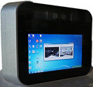 Visão noturna binocular Industrial touchscreen PC 5 polegadas Resolução 800x480