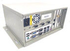 3U Small Industrial Wall Mount Touch Screen Computador de suporte de altura total PCI-E