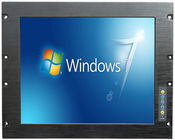 DC 12V 15 polegadas Industrial touch screen monitor PC Prateleira superior Menu OSD frontal