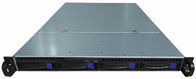 PC industrial sem ventilador 1U Rackmount suportando CPU Xeon da série E5 2600 V3 V4